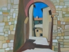 Italian Archway (Oil on canvas, 800mm x 800mm) - FOR SALE